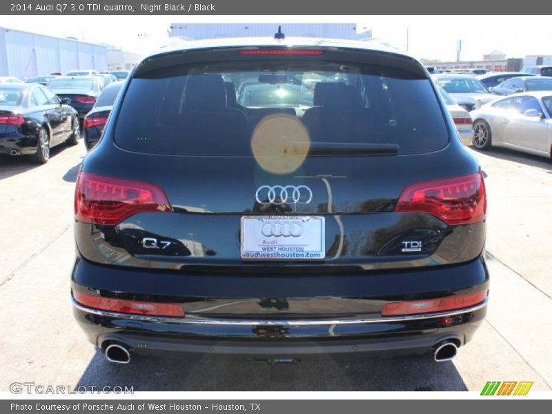 Night Black / Black 2014 Audi Q7 3.0 TDI quattro