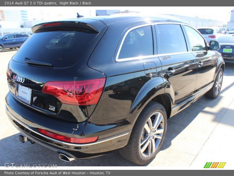 Night Black / Black 2014 Audi Q7 3.0 TDI quattro