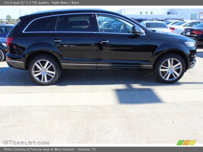 Night Black / Black 2014 Audi Q7 3.0 TDI quattro