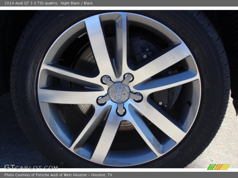 Night Black / Black 2014 Audi Q7 3.0 TDI quattro