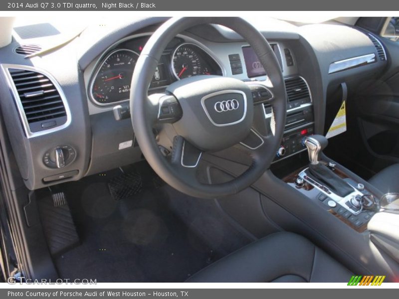 Night Black / Black 2014 Audi Q7 3.0 TDI quattro