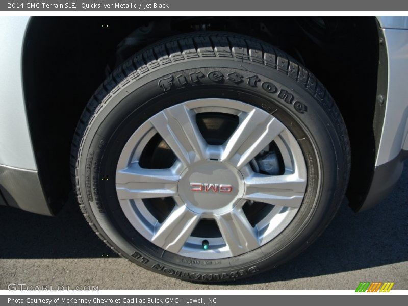 Quicksilver Metallic / Jet Black 2014 GMC Terrain SLE