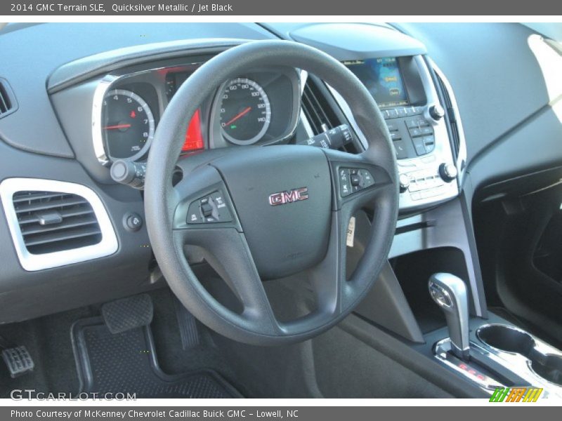 Quicksilver Metallic / Jet Black 2014 GMC Terrain SLE