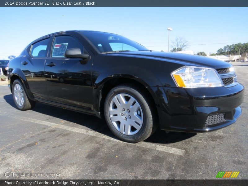 Black Clear Coat / Black 2014 Dodge Avenger SE
