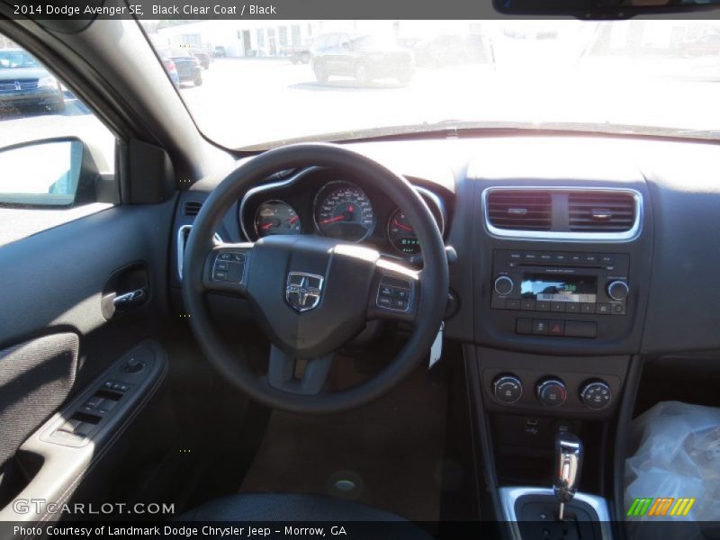 Black Clear Coat / Black 2014 Dodge Avenger SE