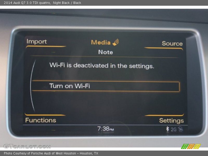 Night Black / Black 2014 Audi Q7 3.0 TDI quattro