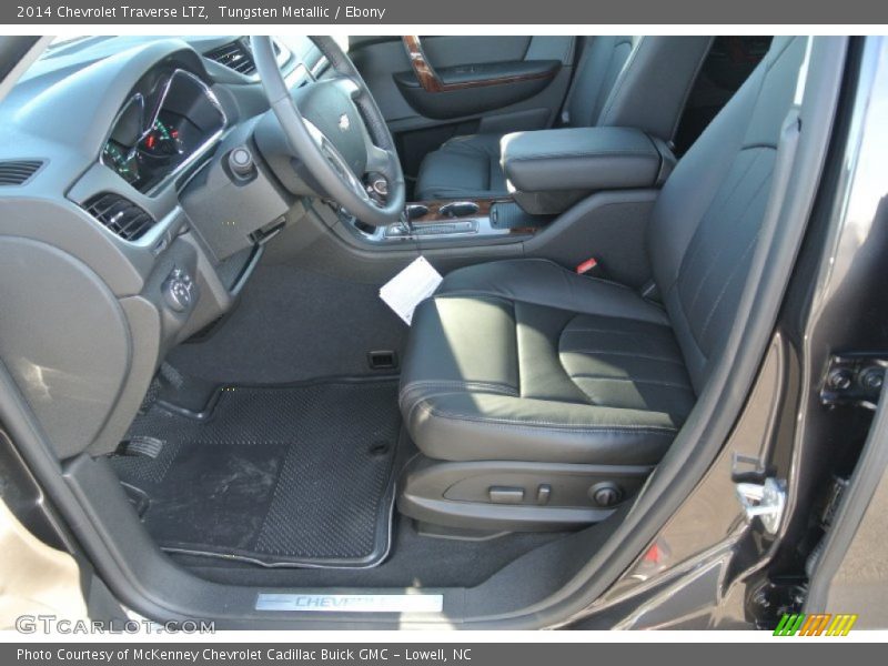 Tungsten Metallic / Ebony 2014 Chevrolet Traverse LTZ