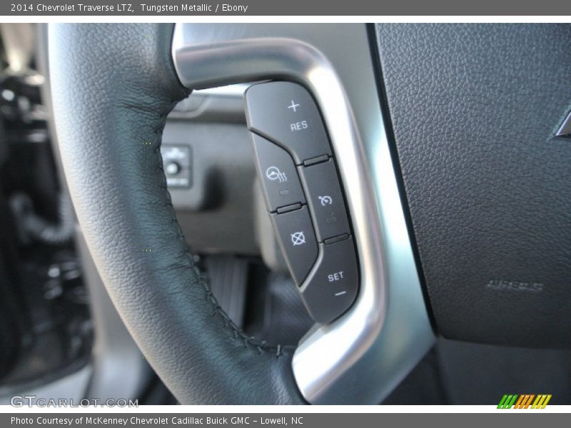 Tungsten Metallic / Ebony 2014 Chevrolet Traverse LTZ