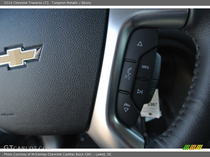 Tungsten Metallic / Ebony 2014 Chevrolet Traverse LTZ