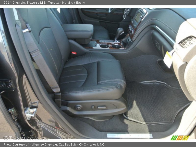 Tungsten Metallic / Ebony 2014 Chevrolet Traverse LTZ