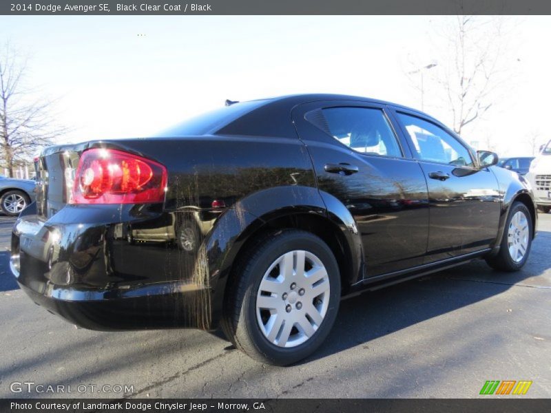 Black Clear Coat / Black 2014 Dodge Avenger SE