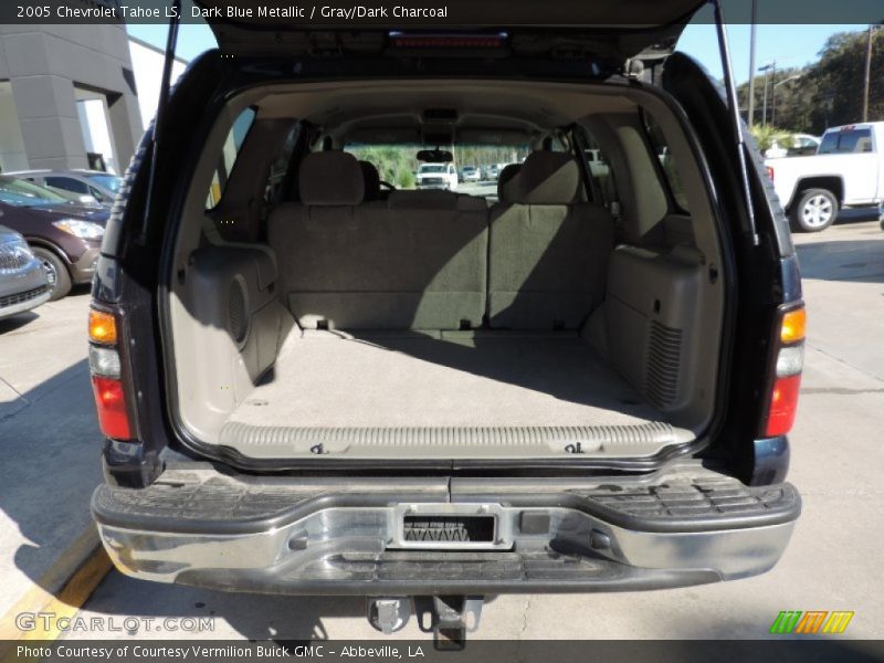 Dark Blue Metallic / Gray/Dark Charcoal 2005 Chevrolet Tahoe LS