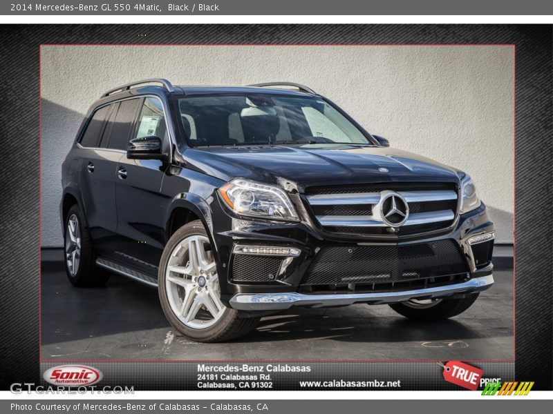 Black / Black 2014 Mercedes-Benz GL 550 4Matic