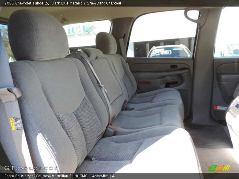 Dark Blue Metallic / Gray/Dark Charcoal 2005 Chevrolet Tahoe LS