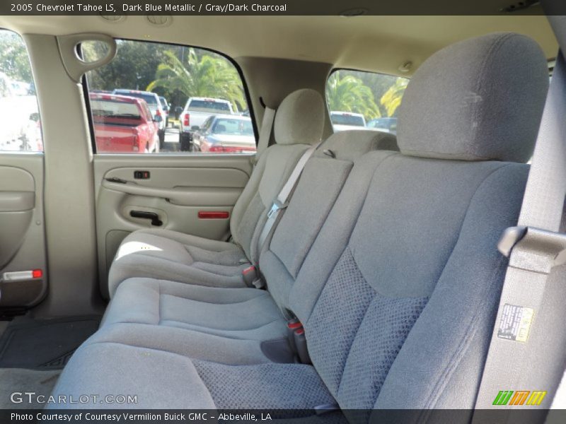 Dark Blue Metallic / Gray/Dark Charcoal 2005 Chevrolet Tahoe LS