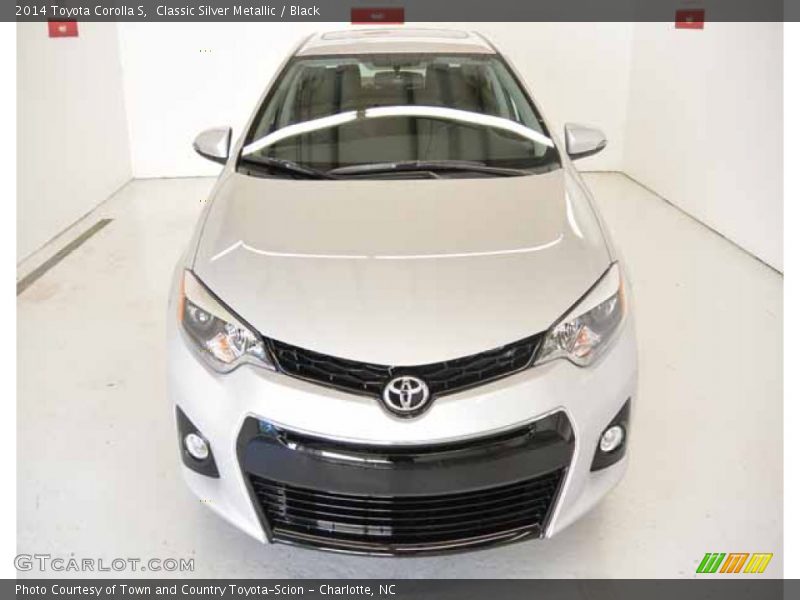 Classic Silver Metallic / Black 2014 Toyota Corolla S