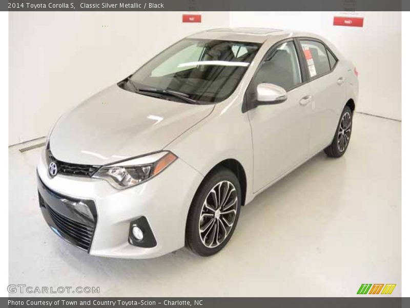 Classic Silver Metallic / Black 2014 Toyota Corolla S