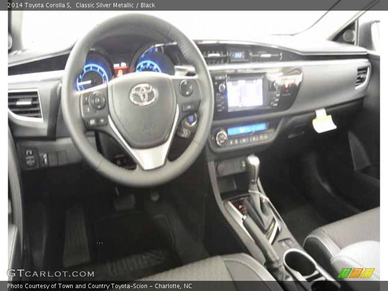 Classic Silver Metallic / Black 2014 Toyota Corolla S