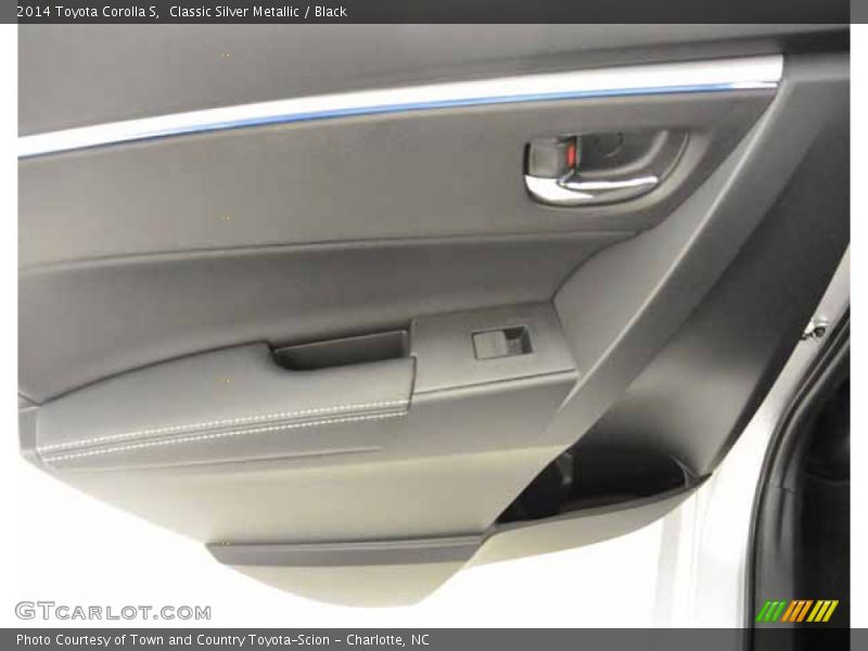 Classic Silver Metallic / Black 2014 Toyota Corolla S