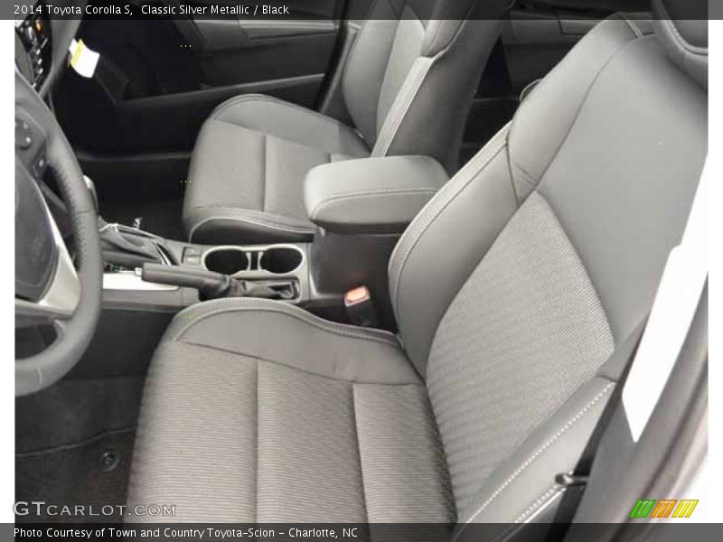 Classic Silver Metallic / Black 2014 Toyota Corolla S