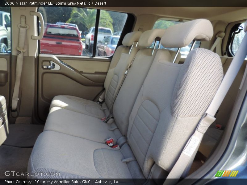 Storm Grey Metallic / Desert 2006 Nissan Pathfinder LE