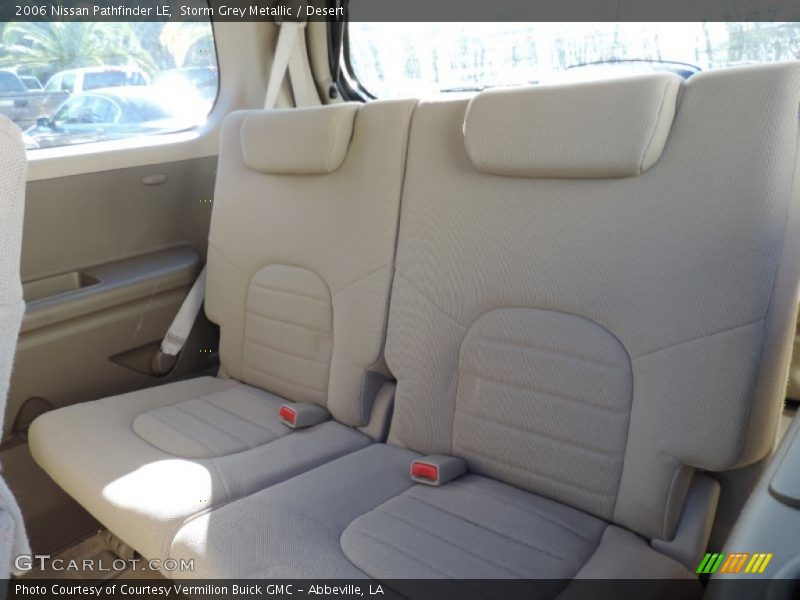 Storm Grey Metallic / Desert 2006 Nissan Pathfinder LE