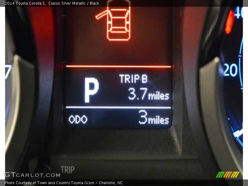 Classic Silver Metallic / Black 2014 Toyota Corolla S