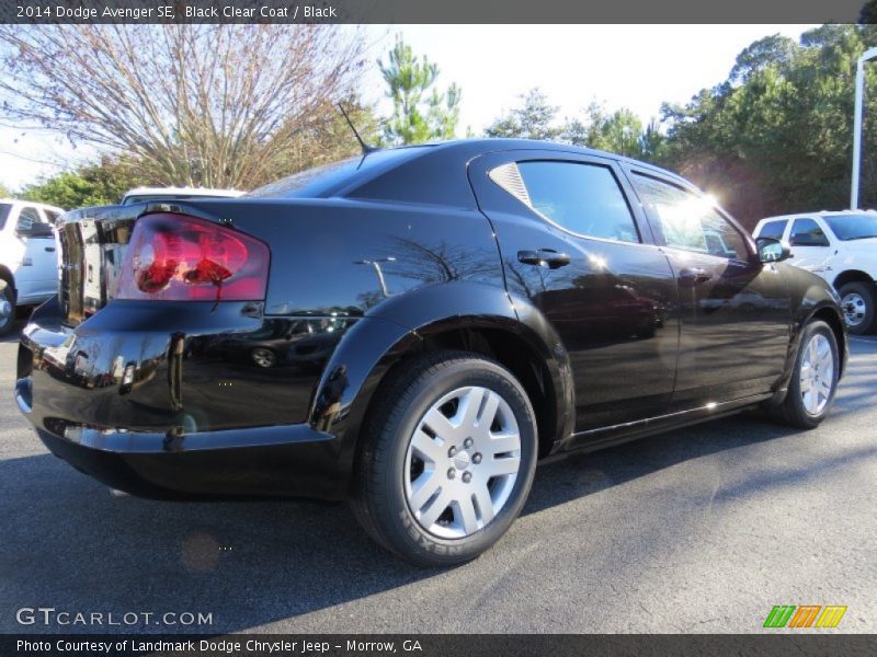 Black Clear Coat / Black 2014 Dodge Avenger SE