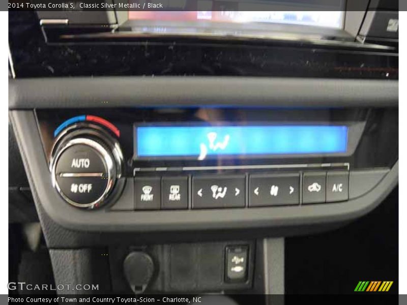 Classic Silver Metallic / Black 2014 Toyota Corolla S