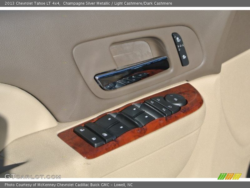 Champagne Silver Metallic / Light Cashmere/Dark Cashmere 2013 Chevrolet Tahoe LT 4x4