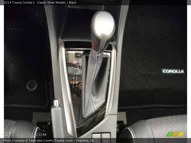 Classic Silver Metallic / Black 2014 Toyota Corolla S