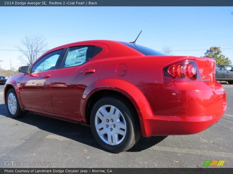 Redline 2-Coat Pearl / Black 2014 Dodge Avenger SE