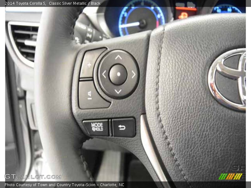 Classic Silver Metallic / Black 2014 Toyota Corolla S