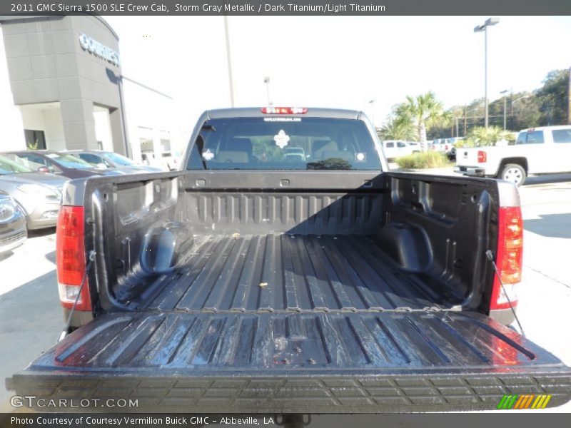 Storm Gray Metallic / Dark Titanium/Light Titanium 2011 GMC Sierra 1500 SLE Crew Cab
