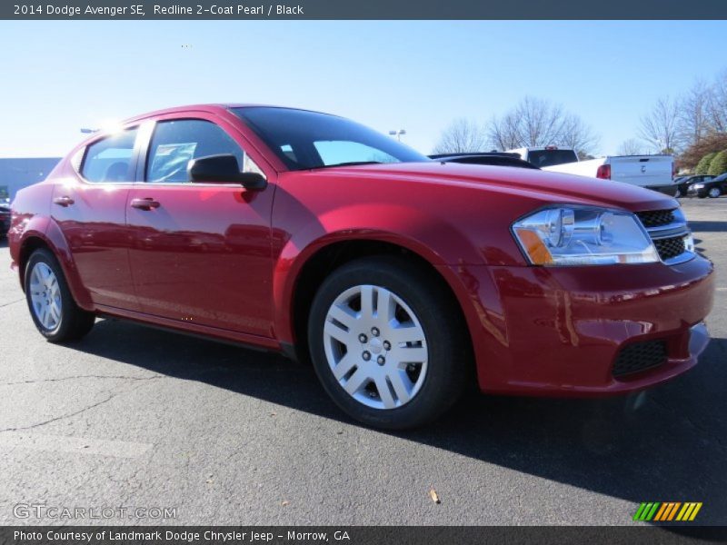 Redline 2-Coat Pearl / Black 2014 Dodge Avenger SE