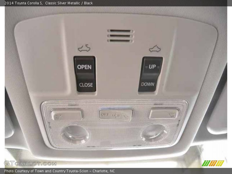 Classic Silver Metallic / Black 2014 Toyota Corolla S