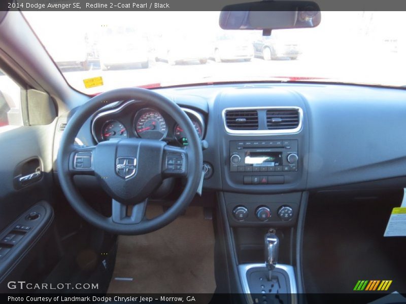 Redline 2-Coat Pearl / Black 2014 Dodge Avenger SE