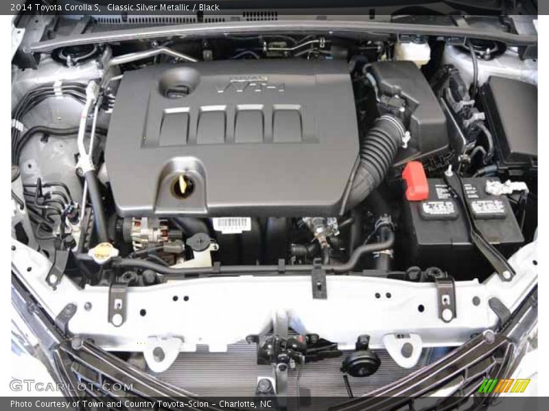 Classic Silver Metallic / Black 2014 Toyota Corolla S