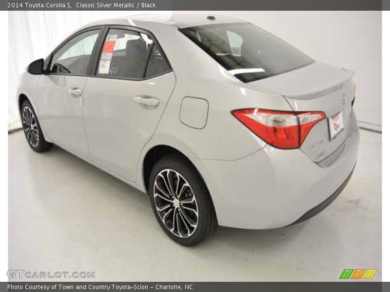Classic Silver Metallic / Black 2014 Toyota Corolla S