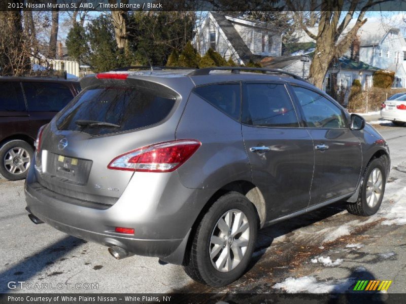 Tinted Bronze / Black 2012 Nissan Murano SL AWD