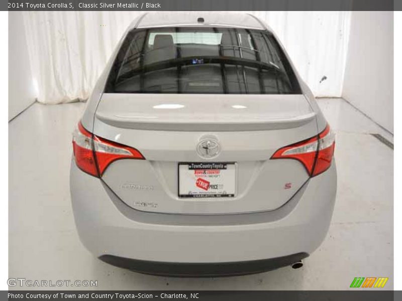 Classic Silver Metallic / Black 2014 Toyota Corolla S