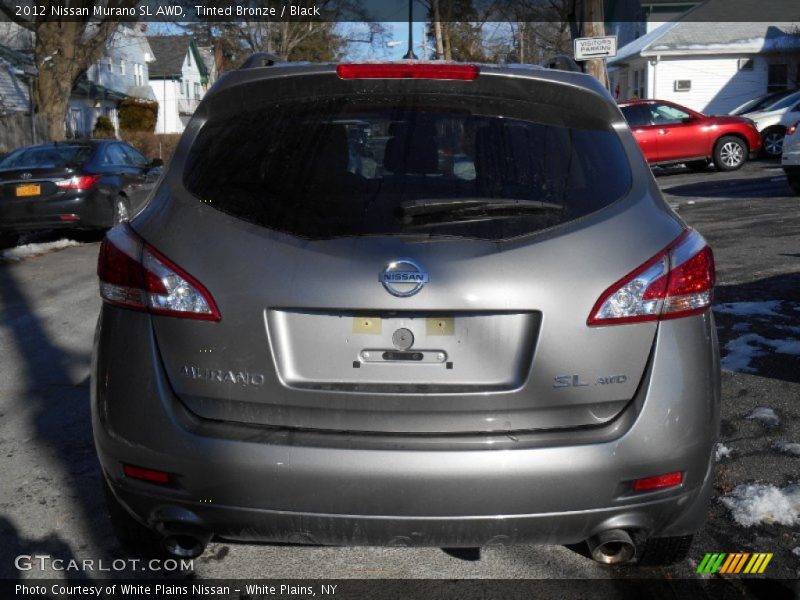 Tinted Bronze / Black 2012 Nissan Murano SL AWD