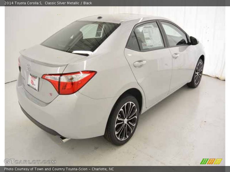 Classic Silver Metallic / Black 2014 Toyota Corolla S