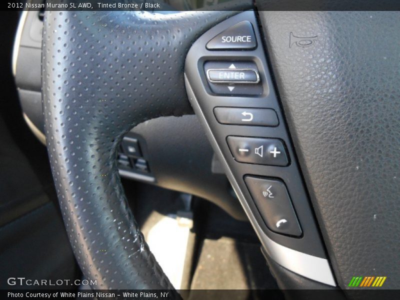 Tinted Bronze / Black 2012 Nissan Murano SL AWD