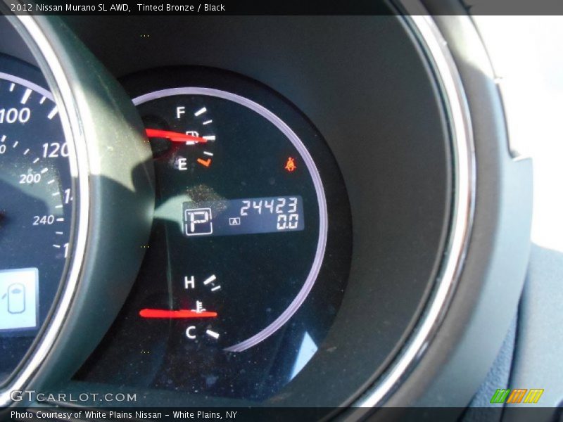 Tinted Bronze / Black 2012 Nissan Murano SL AWD