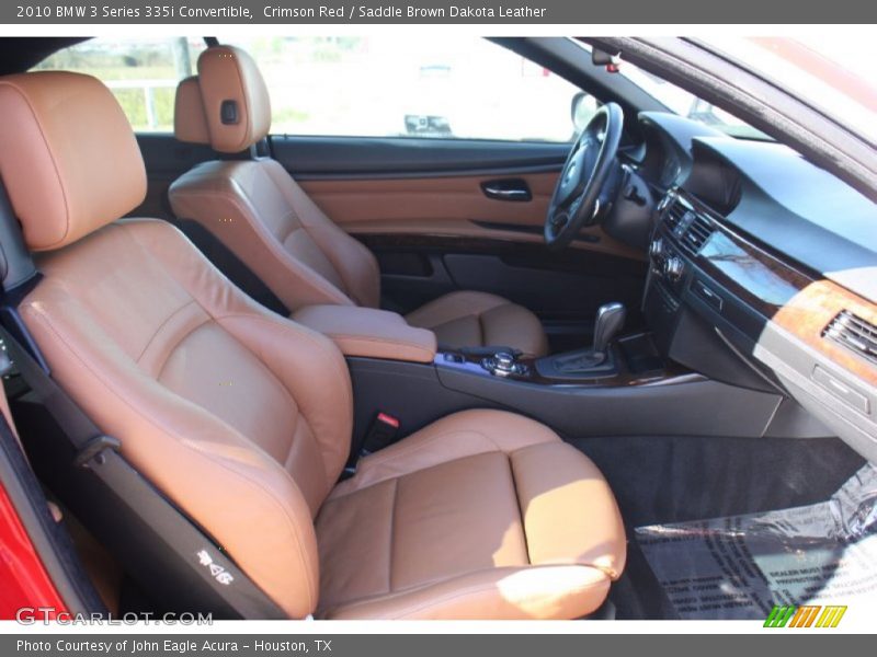 Front Seat of 2010 3 Series 335i Convertible