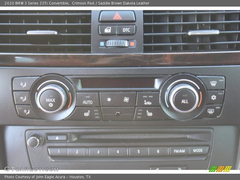 Crimson Red / Saddle Brown Dakota Leather 2010 BMW 3 Series 335i Convertible