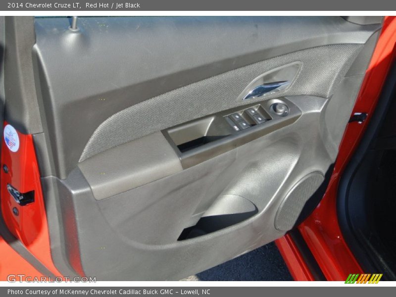 Red Hot / Jet Black 2014 Chevrolet Cruze LT