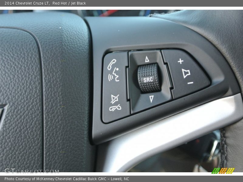 Red Hot / Jet Black 2014 Chevrolet Cruze LT