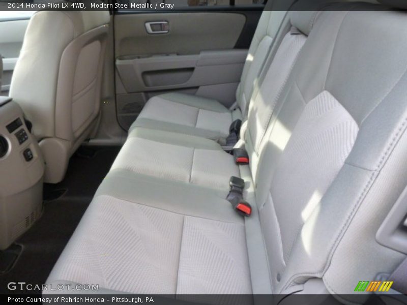 Modern Steel Metallic / Gray 2014 Honda Pilot LX 4WD